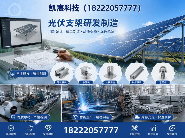 河西区光伏电站施工展示图